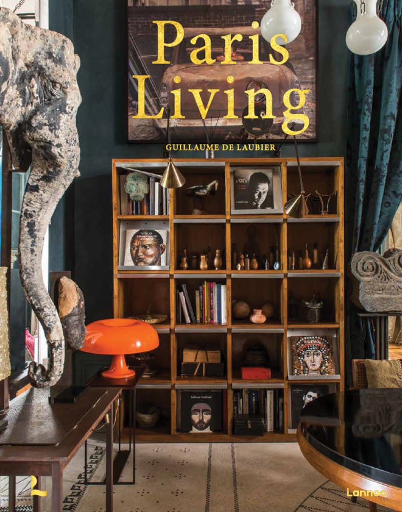 Paris Living coffee table book, cover