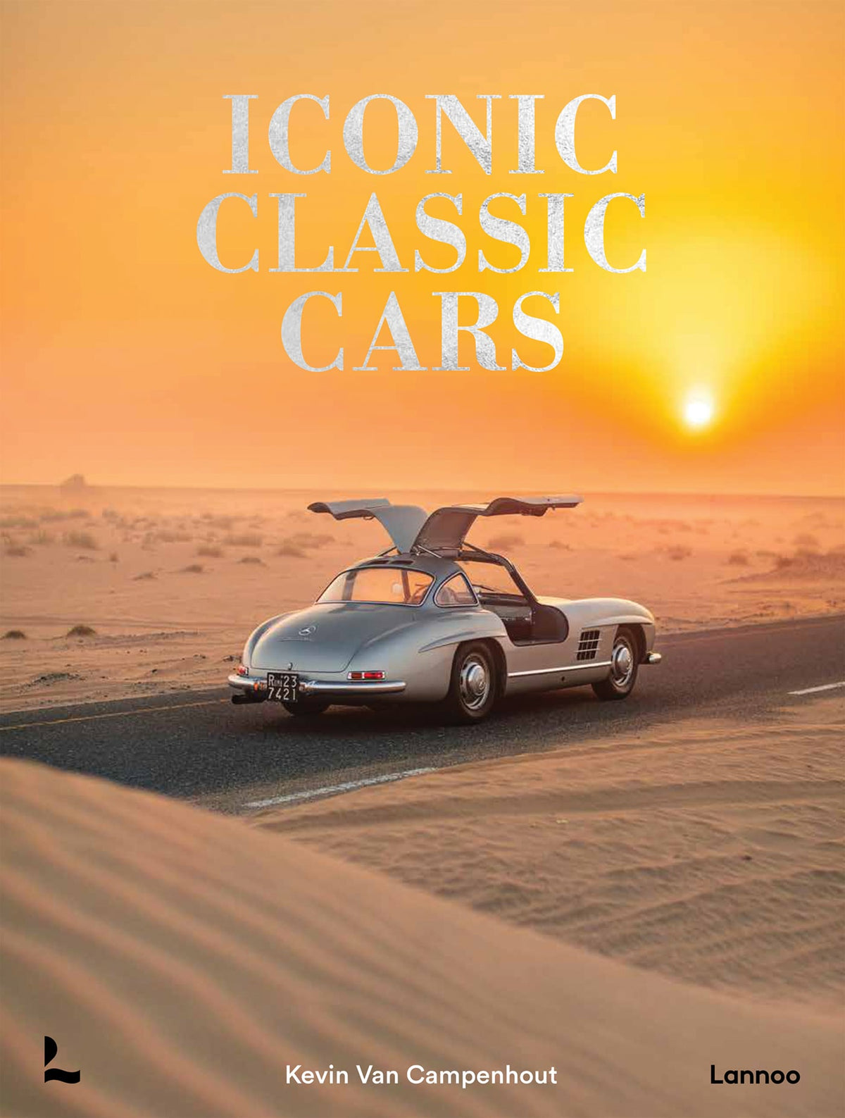 Iconic Classic Cars coffee table book, cover