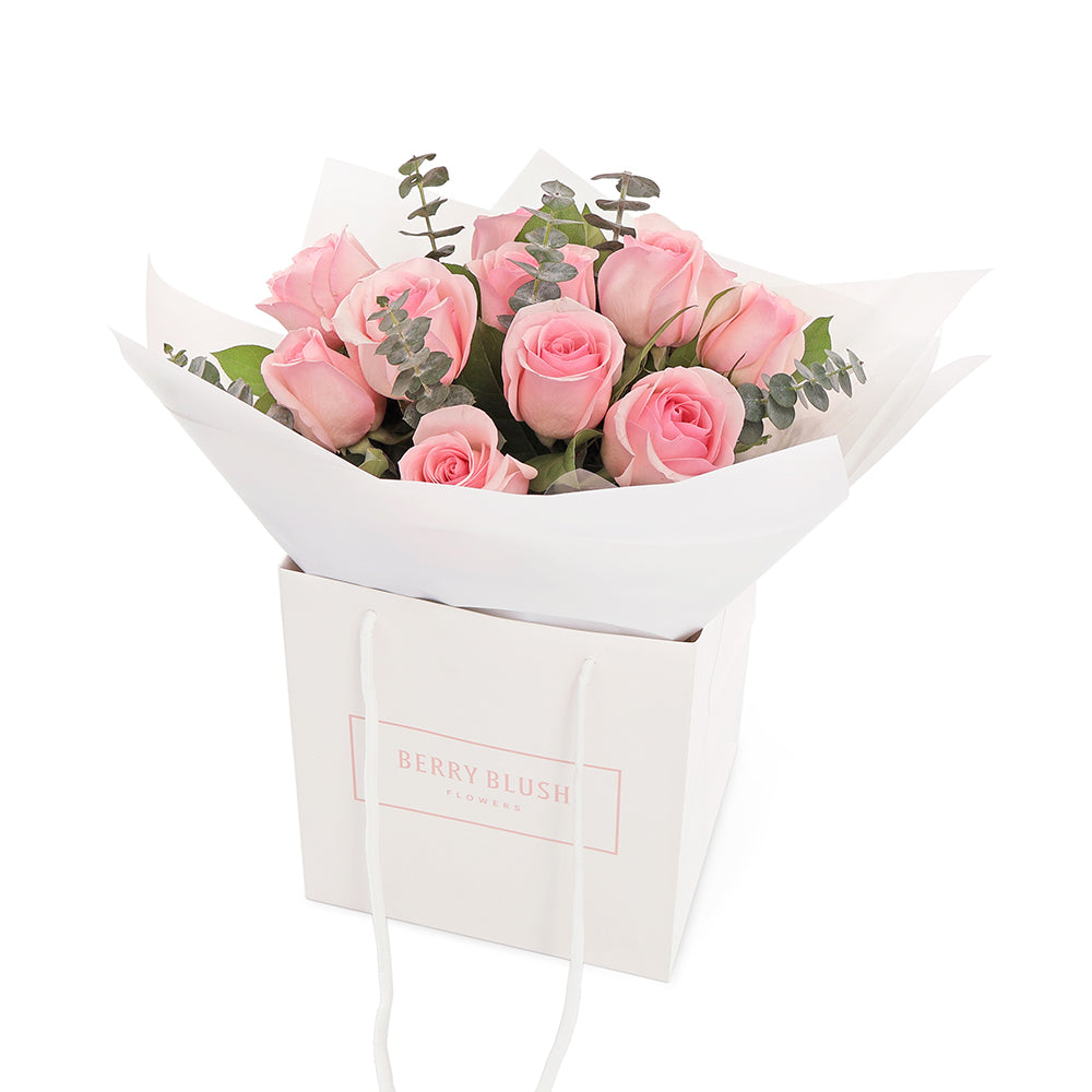 Rose Bouquet in a bag