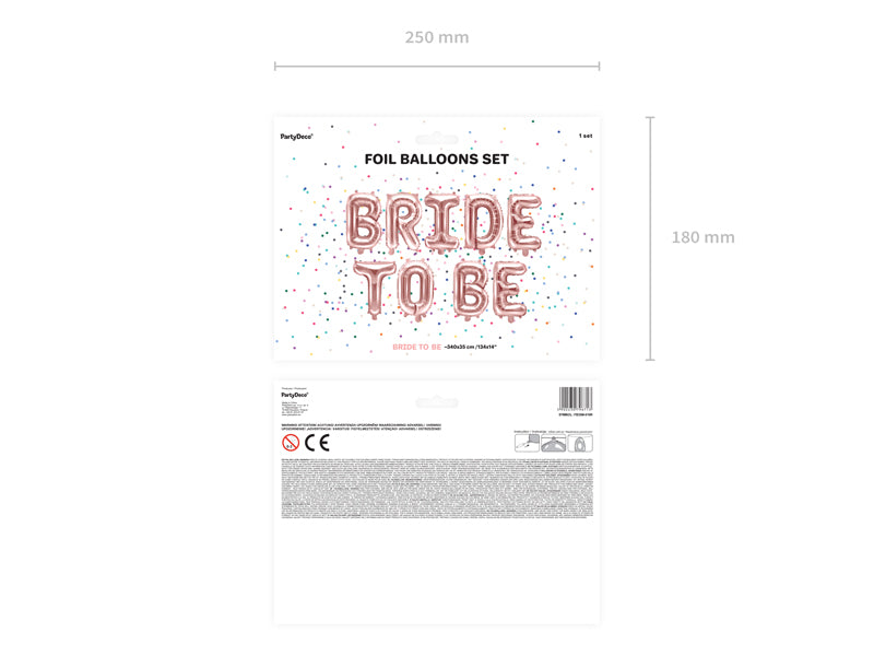 Bride To Be Balloon Banner