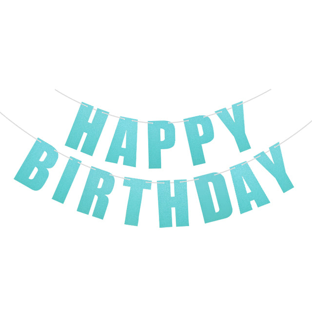 Happy Birthday Letter Garland (7 Colour Option)