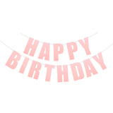 Happy Birthday Letter Garland (7 Colour Option)