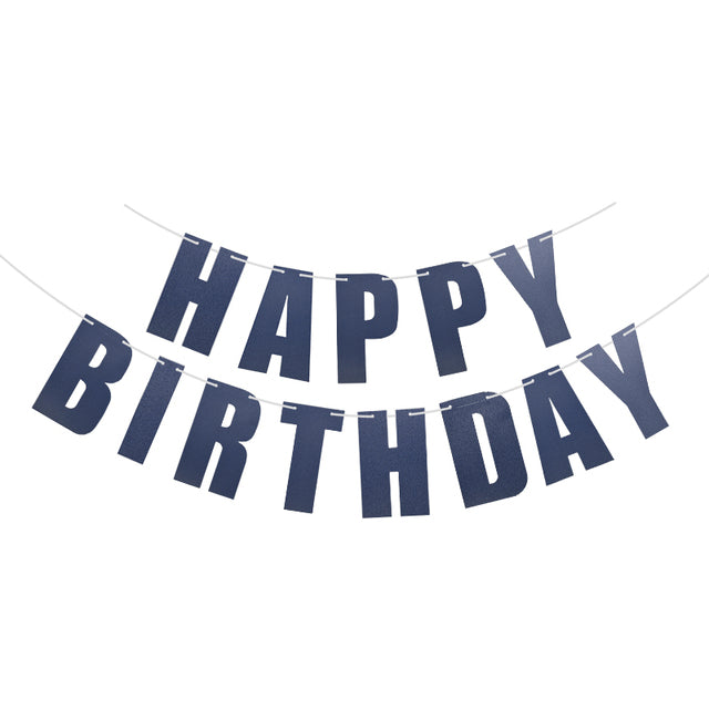 Happy Birthday Letter Garland (7 Colour Option)