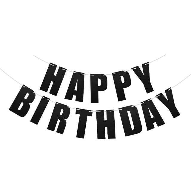 Happy Birthday Letter Garland (7 Colour Option)