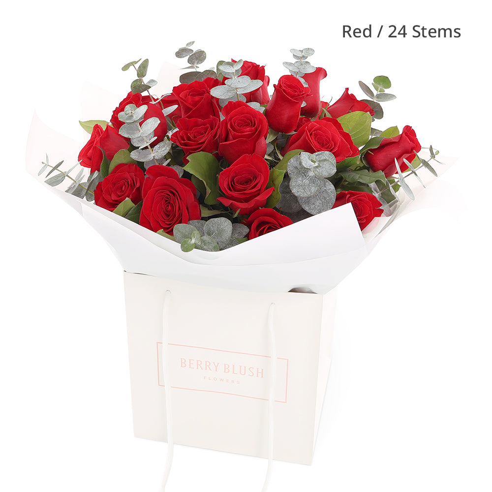 Rose Bouquet in a bag