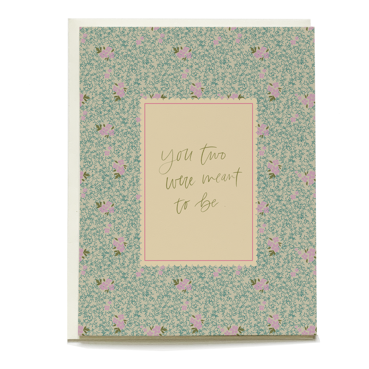 Ditsy Floral Wedding Card | Vine+Bloom