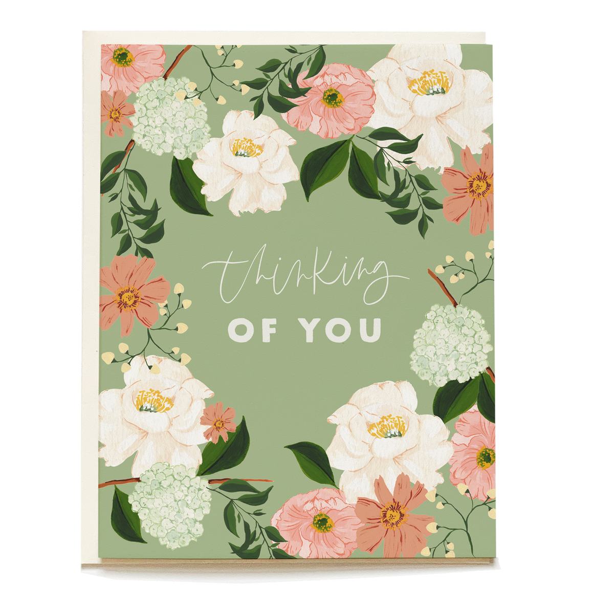 Garden Sympathy Card | Sage Rose
