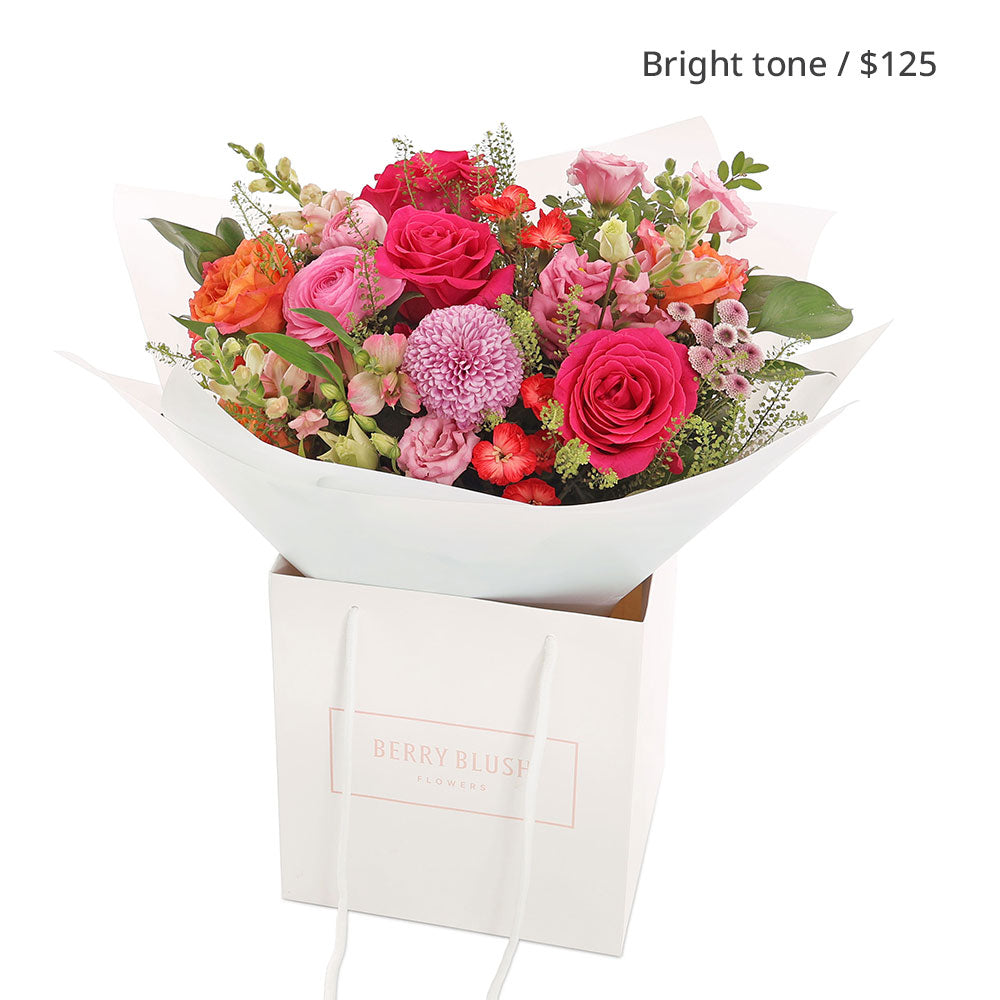 Flower Bouquet in a bag