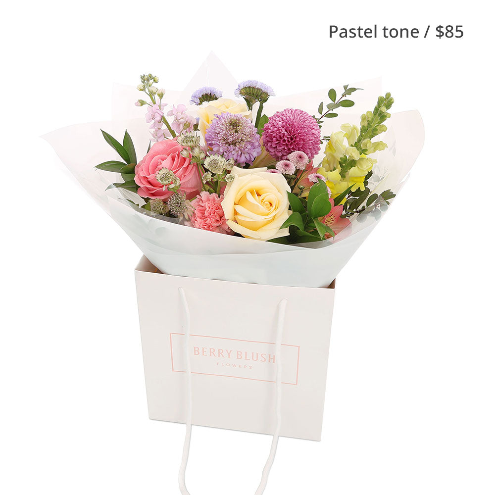 Flower Bouquet in a bag