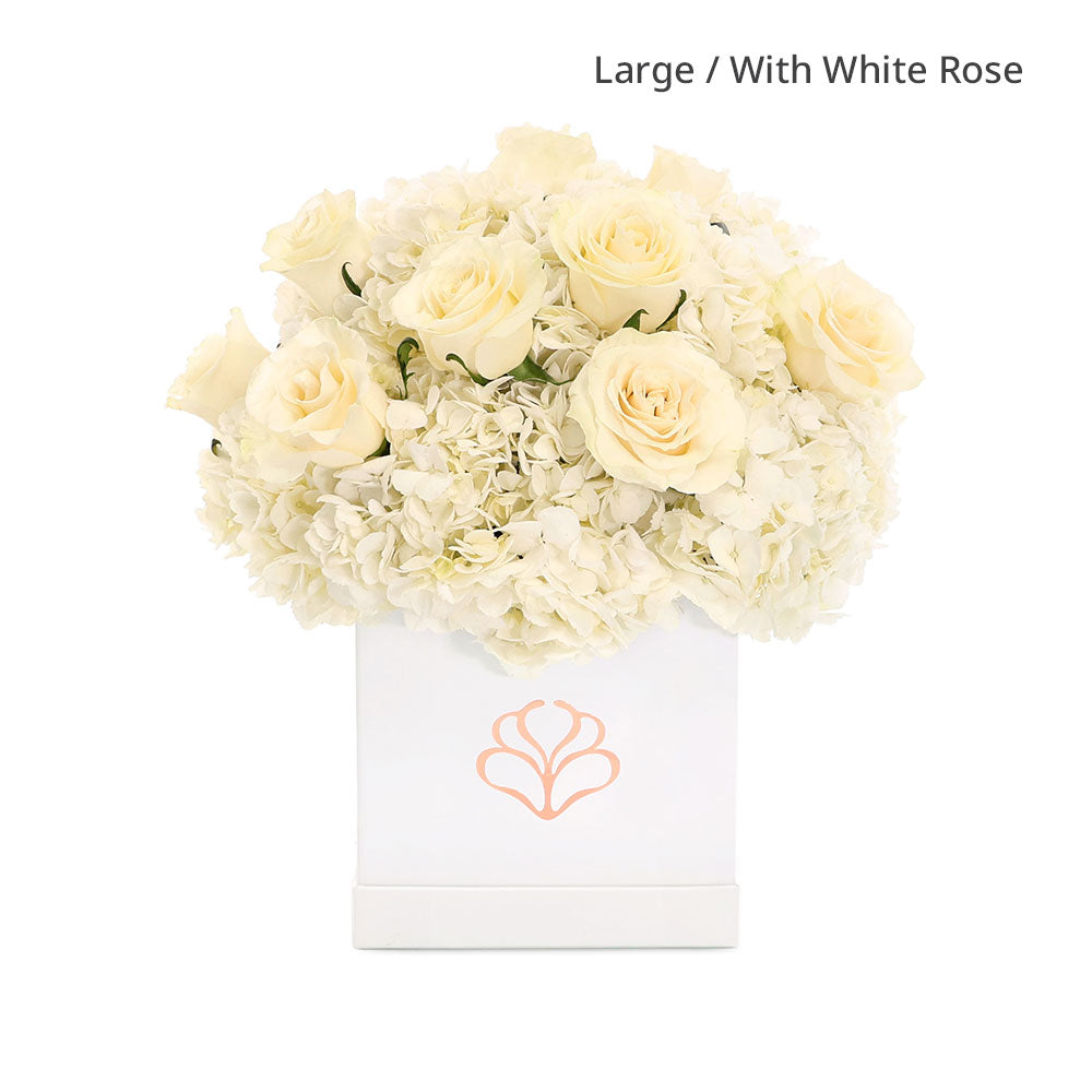 Luna White with Rose