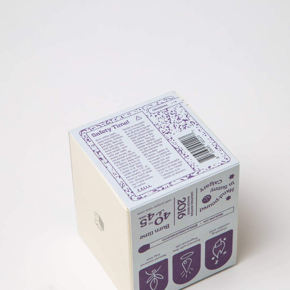 Blueberry Tea - Blueberry, Amber, Vanilla Coconut Soy Candle