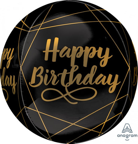 16" Orbz Elegant Birthday