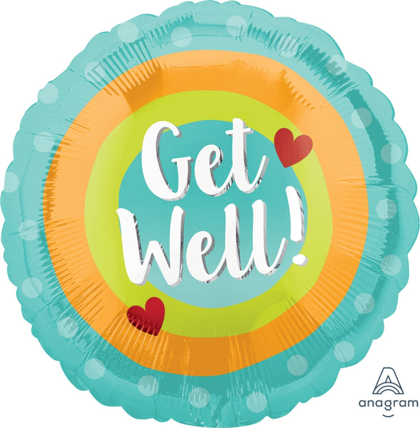 18" Get Well Dots