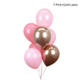 7 Latex Balloon Bundle