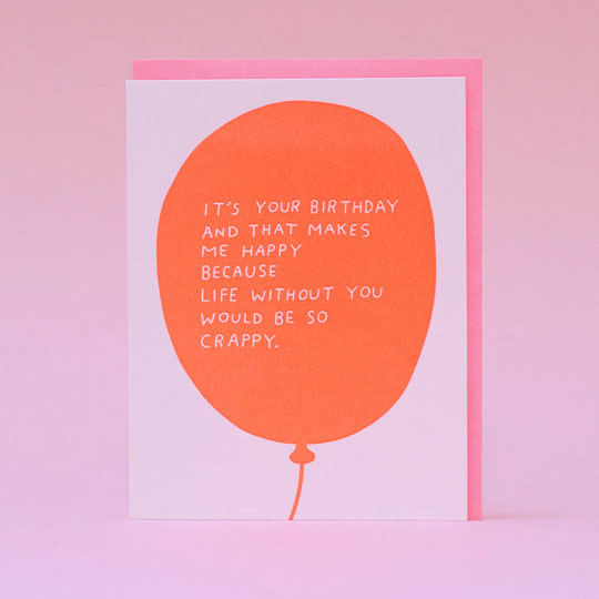 It's your Birthday Balloon Card