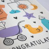Baby Things Congrats Card