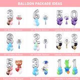Rose Gold Number Bouquet (6 to 0)