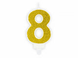 Number Candle (2 Colour Option)