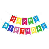 Birthday Party Banner (5 Colour option)