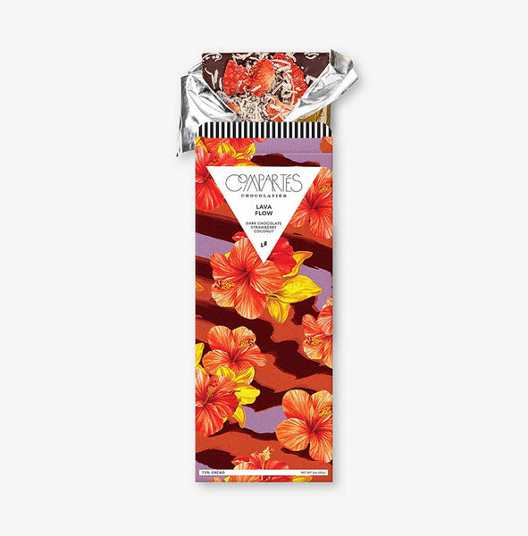 Lava Flow Strawberry Coconut Dark Chocolate