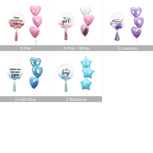 Bubble Balloon Set