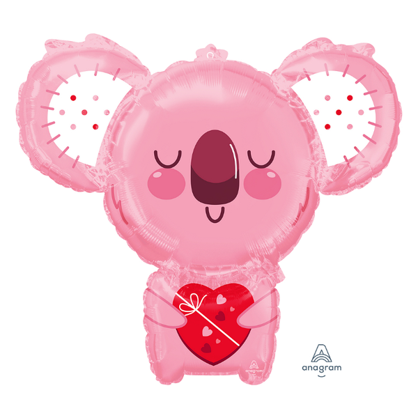 28" PINK KOALA BEAR