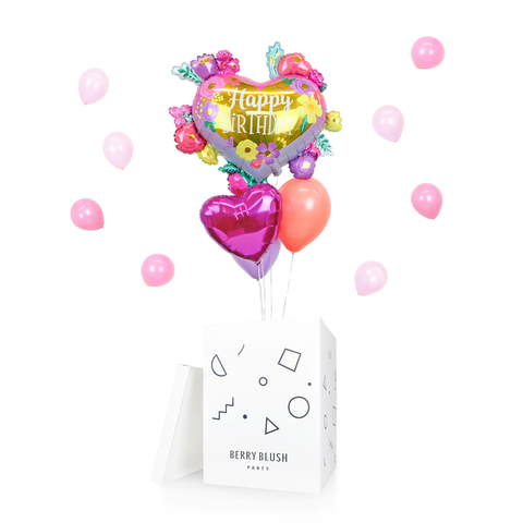 Floral Heart Surprise Box