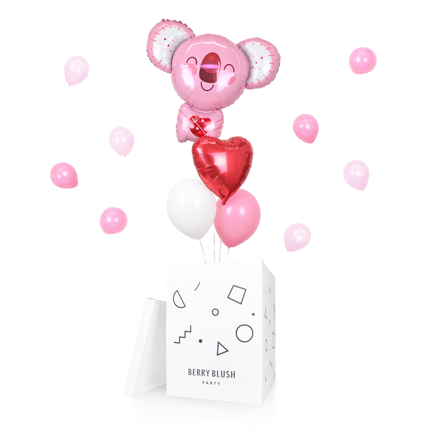 Pink Koala Bear Surprise Box